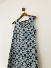 Load image into Gallery viewer, Pomodoro Women's Floral Sheath Dress | UK10 | Blue