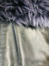 Load image into Gallery viewer, Whistles Women's Leather Fur Biker Jacket | UK14 | Black