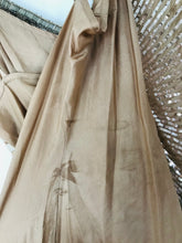 Load image into Gallery viewer, Jigsaw Women's Silk Sequin Embroidered Mini Dress | M UK10 | Brown