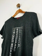 Load image into Gallery viewer, Hugo Hugo Boss Women's Graphic T-Shirt | M UK10-12 | Grey