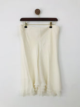 Load image into Gallery viewer, Emporio Armani Women's Ruffle A-Line Skirt | M UK10-12 | White