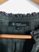 Load image into Gallery viewer, Isabel Marant Women's Lace Tunic Blouse | US2 UK6 | Grey