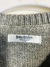 Load image into Gallery viewer, Boden Kid's Owl Jumper | 3-4 Years | Grey