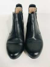 Load image into Gallery viewer, Russell & Bromley Women's Ankle Heeled Boots | EU39 UK6 | Black