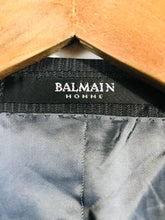 Load image into Gallery viewer, Balmain Homme Men's Wool Striped Blazer Jacket NWT | L | Grey