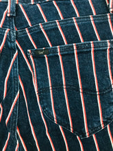 Load image into Gallery viewer, Lee Women’s Pin Stripe Skinny Slim Jeans | 28 UK8-10 | Blue