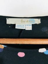 Load image into Gallery viewer, Boden Women's Polka Dot Ruched Midi Dress | UK10 | Blue