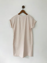 Load image into Gallery viewer, The White Company Women’s Oversized T-shirt Shift Dress | S UK8 | Pink