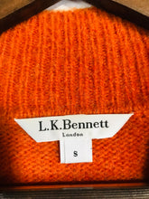 Load image into Gallery viewer, L.K. Bennett Women's Wool Alpaca Jumper | S UK8 | Orange