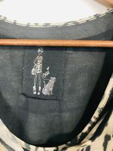 Load image into Gallery viewer, Oui Women's Leopard Print Henley T-Shirt | UK16 | Beige