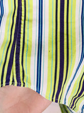 Load image into Gallery viewer, Dolce & Gabbana Men's Striped Short Sleeve Button-Up Shirt | 43 | Green