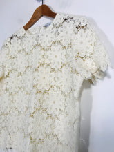 Load image into Gallery viewer, & Other Stories Women's Crochet Lace T-Shirt | S UK8 | White