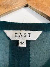 Load image into Gallery viewer, East Women's Pleated Shift Dress | UK14 | Green