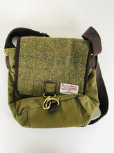 Load image into Gallery viewer, Harris Tweed Women's Check Gingham Tweed Crossbody Bag | OS | Green
