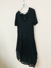 Load image into Gallery viewer, Xenia Design Women’s Scoop Neck Oversized Midi Dress | M | Black