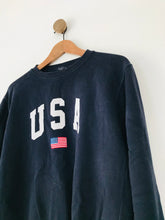 Load image into Gallery viewer, John Galt Women’s USA Sweatshirt | S UK8 | Blue