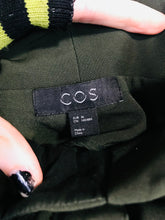 Load image into Gallery viewer, Cos Women's High Waist Paper Bag Waist Culottes Trousers | EU36 UK8 | Green