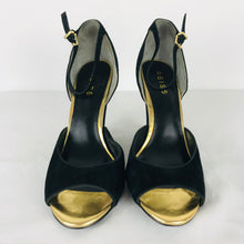 Load image into Gallery viewer, Reiss Womens Wedge Heels | EU40 UK7 | Black