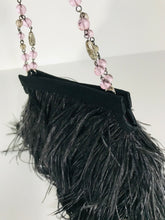 Load image into Gallery viewer, Fenn Wright Manson Women's Feather Clutch Bag | S UK8 | Black