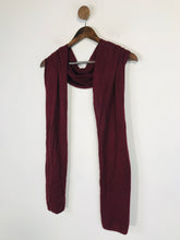 Load image into Gallery viewer, William Hunt Men's Cashmere Cotton Scarf | OS | Red