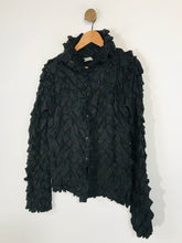Load image into Gallery viewer, Issey Miyake Women's Cotton High Neck Button Shirt | Size 3 | Black
