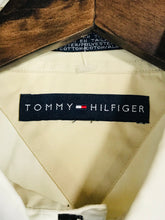 Load image into Gallery viewer, Tommy Hilfiger Women's Zip Button-Up Shirt | L UK14 | Beige