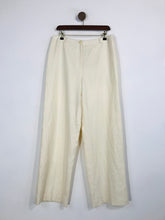Load image into Gallery viewer, Ann Taylor Women's Wool Wide Leg Casual Trousers | US12 UK16 | Beige