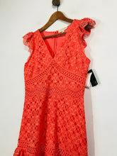 Load image into Gallery viewer, Michael Kors Women's Floral Lace A-Line Dress NWT | M UK10-12 | Orange