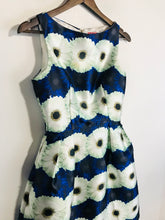 Load image into Gallery viewer, Chi Chi Women's Floral A-Line Dress | UK8 | Blue