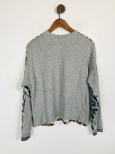 Load image into Gallery viewer, Zara Women's Long Sleeve Leopard Print T-Shirt | M UK10-12 | Multicoloured