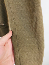 Load image into Gallery viewer, Diesel Women’s Cropped Collar Cardigan | M | Brown