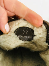 Load image into Gallery viewer, Tod’s Women's Suede High Tops Trainers | EU37 UK4 | Brown