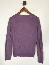 Load image into Gallery viewer, Kew Women's Cotton Buttoned Cardigan | M UK10-12 | Purple