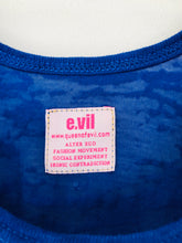 Load image into Gallery viewer, E.vil Women’s Star Embellished Vest | UK8 | Blue