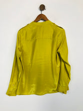 Load image into Gallery viewer, Planet Women's Button-Up Shirt | UK12 | Yellow