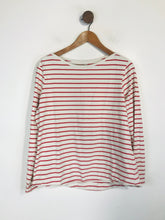 Load image into Gallery viewer, Fat Face Women's Striped Long Sleeve T-Shirt | UK12 | White