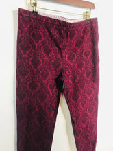 Load image into Gallery viewer, White Stuff Women's Cotton Floral Casual Trousers | UK16 | Red