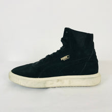 Load image into Gallery viewer, Puma Mens Breaker Suede High Top Trainers | UK6.5 | Black