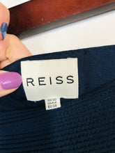 Load image into Gallery viewer, Reiss Women's Ruched A-Line Skirt | UK10 | Blue