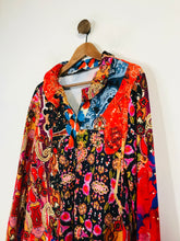 Load image into Gallery viewer, Joseph Ribkoff Women's Boho Zip Blouse | UK18 | Multicoloured