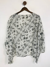 Load image into Gallery viewer, Zadig & Voltaire Women's V-Neck Oversized Blouse | U | White