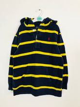 Load image into Gallery viewer, Ralph Lauren Kid’s Stripe Hoodie | Age 7 | Blue