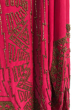 Load image into Gallery viewer, Biba Women's Embroidered Shift Dress | UK16 | Red