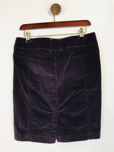 Load image into Gallery viewer, United Colours of Benetton Women's High Waist Corduroy Mini Skirt | EU42 UK14 | Purple