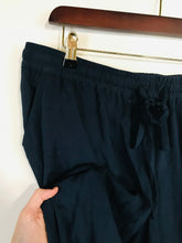 Load image into Gallery viewer, Hush Women's Tie up Casual Trousers | UK12  | Blue