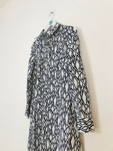 Load image into Gallery viewer, Diane von Furstenberg Women’s Geometric Print Shirt Dress | US4 UK8 | Multicoloured