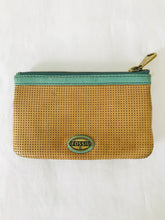 Load image into Gallery viewer, Fossil Women’s Embroidered Leather Wallet Purse | Small | Brown