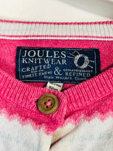 Load image into Gallery viewer, Joules Kid's Cotton Striped Cardigan | 18-24 months | Pink