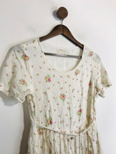 Load image into Gallery viewer, Urban Outfitters Women's Floral A-Line Dress | S UK8 | White