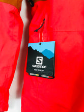 Load image into Gallery viewer, Salomon Women’s Hibiscus Insulated Shell Ski Jacket NWT | M UK12 | Pink Brown
